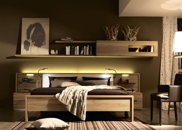Wall-mounted-shelf-Contemporary-Natural-Bedroom-Interior-Design