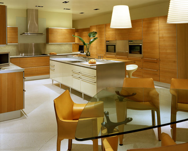 decoration de la cuisine. Villa 1