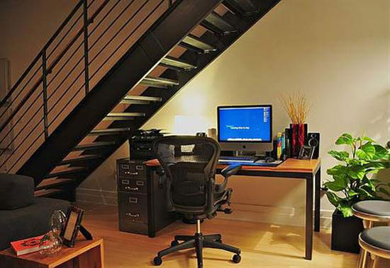 bureau,ordinateur,agencement. architecte