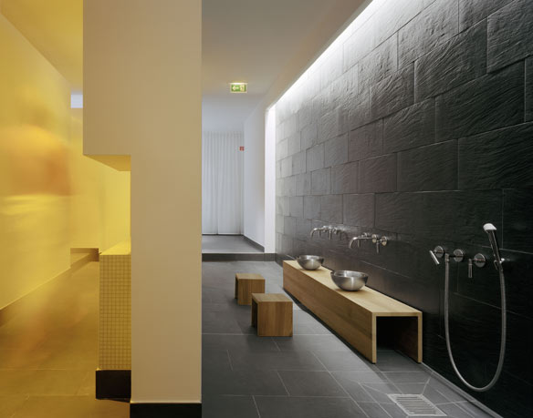 Architecte.Projet d'un spa. Architecte. Décorateur. Architecte d'intérieur - Concept de spa